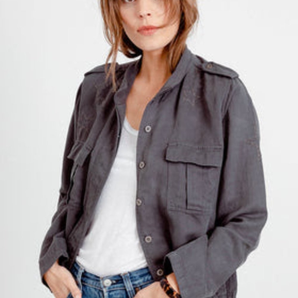 Rails Rowen Military Jacket With Star Embroidery.… - image 1